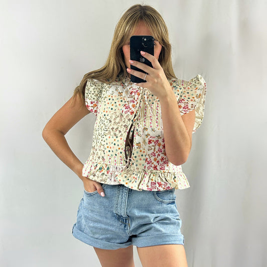 Quilted Multi Patch Vest