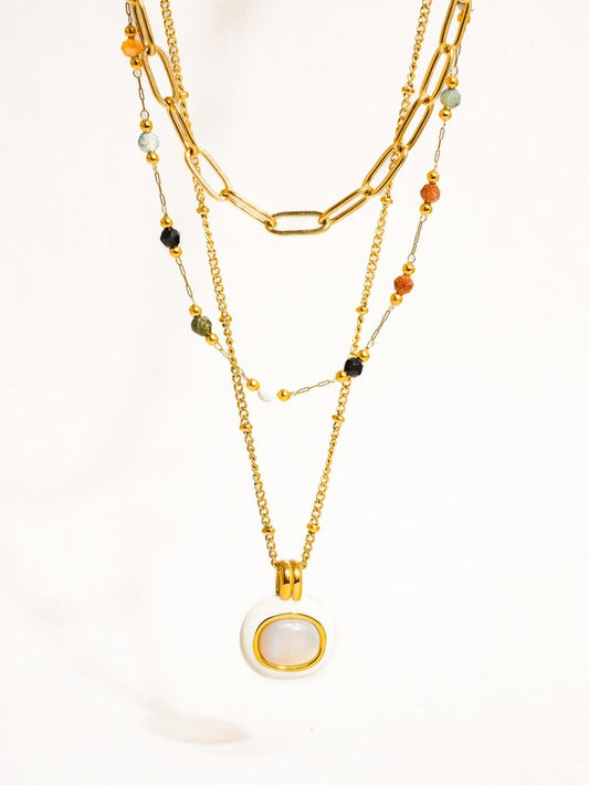 Petite Stones Necklace