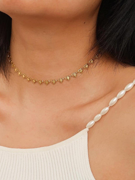 Dainty Heart Choker