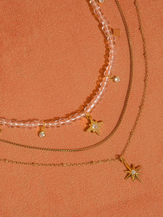 Layered Star Necklace