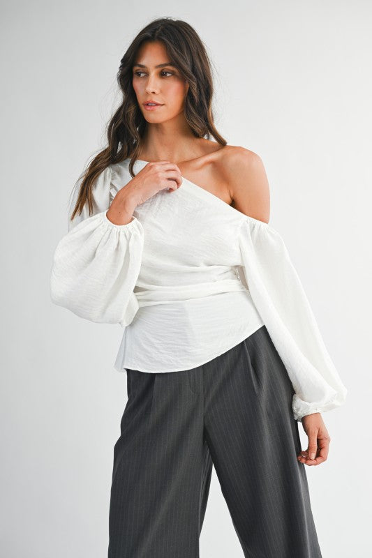Balloon Sleeve Top