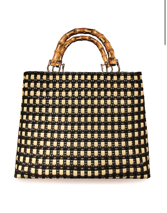 Handcrafted Tote (BLK/NAT)