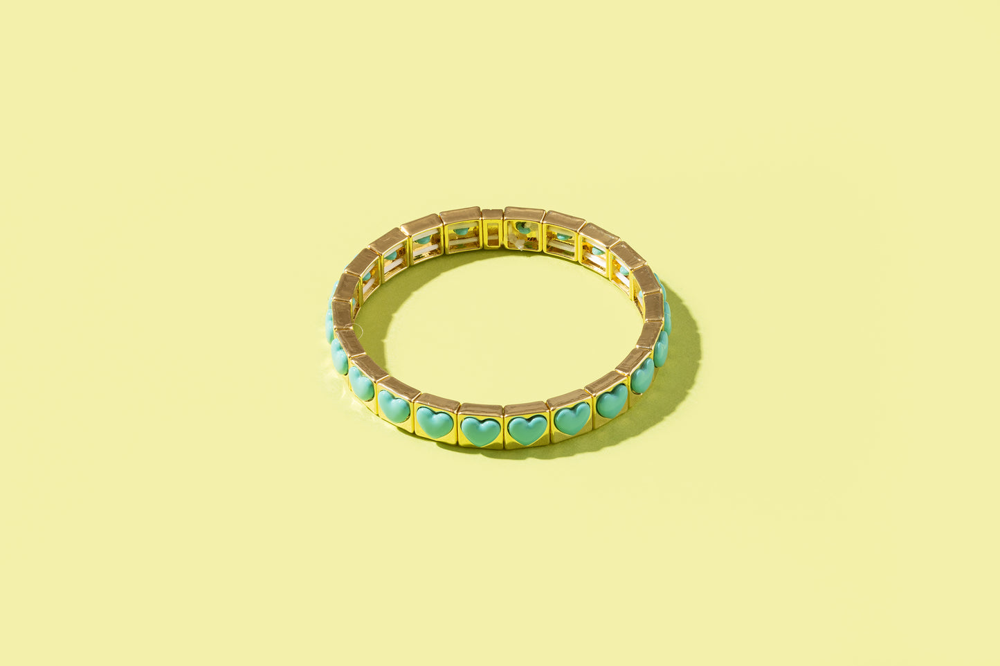 Heartly Gold + Turquoise