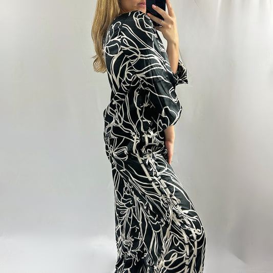 Front Tie Top and Pant Set