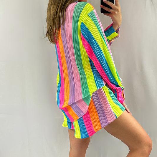 Rainbow Short Set