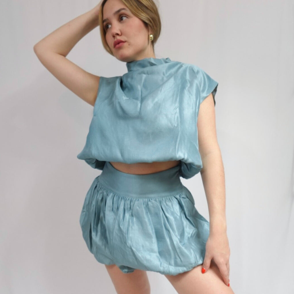 Sky Bubble Skort Set