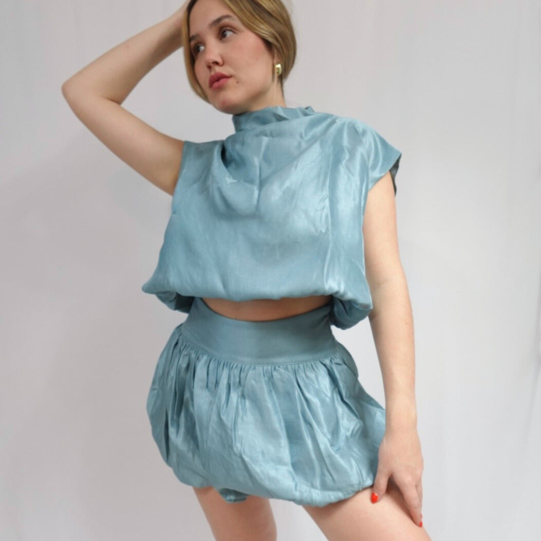Sky Bubble Skort Set