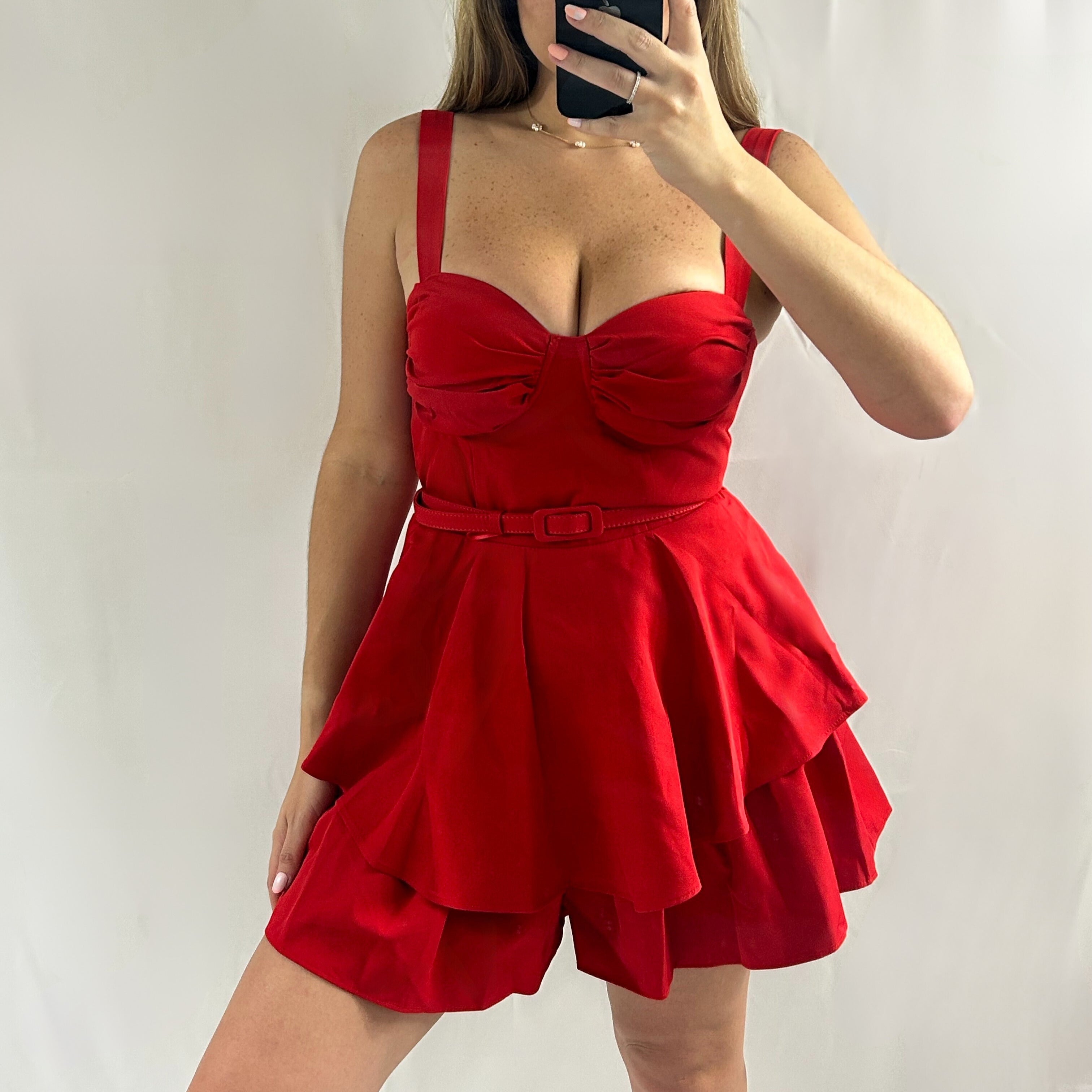 Lover Ruffle Romper