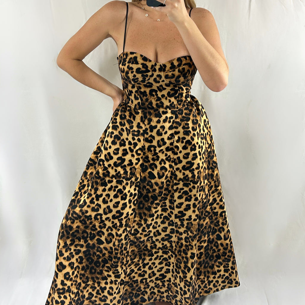 Leopard Midi Dress