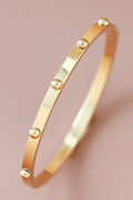 Thin Gold Bangle