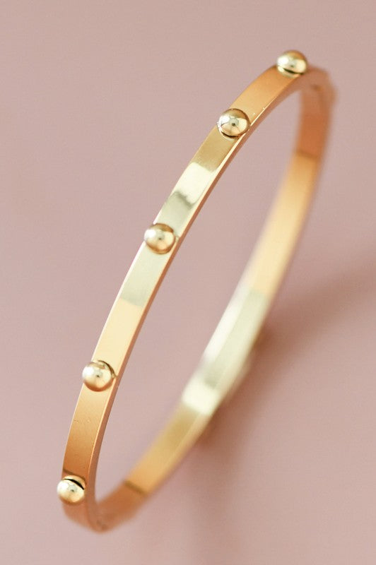 Thin Gold Bangle