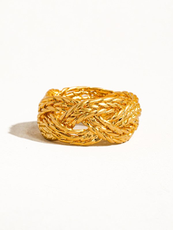 Vintage Twisted Bold Ring