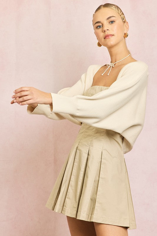 Ribbed Bolero