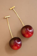 Cherry Drop Earrings