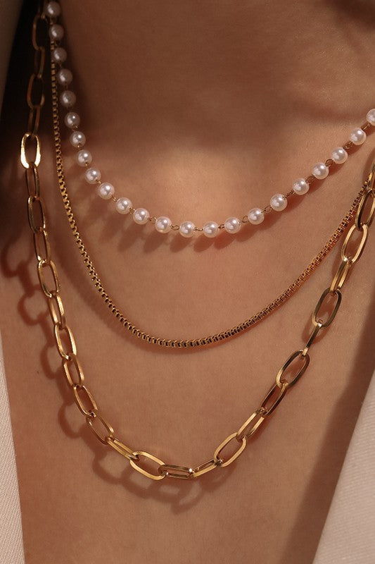 Layered Chain Necklace