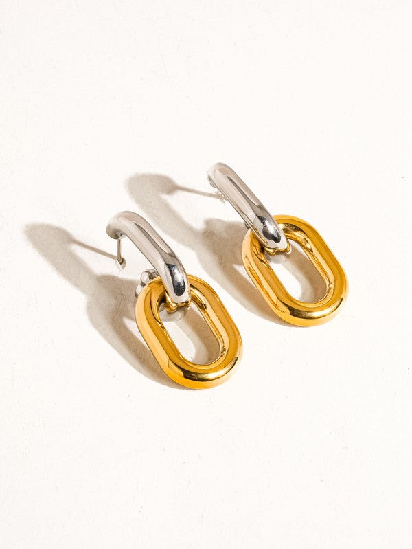 Double Chain Earring