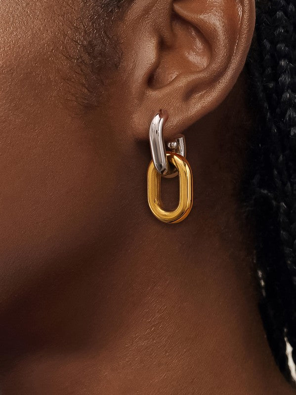 Double Chain Earring