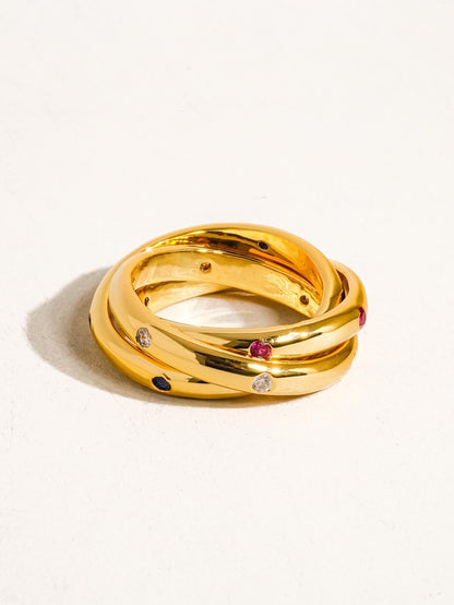 Multi Stone Wrap Ring