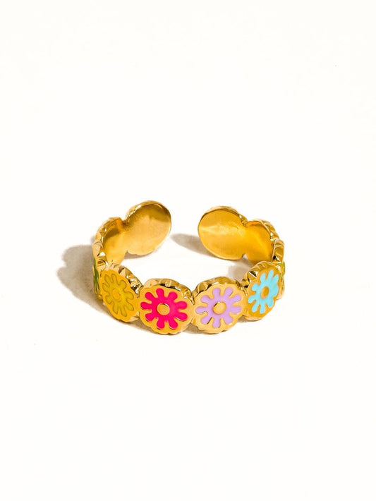 Floral Patterned Ring