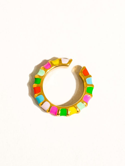 Colorful Thin Band Ring