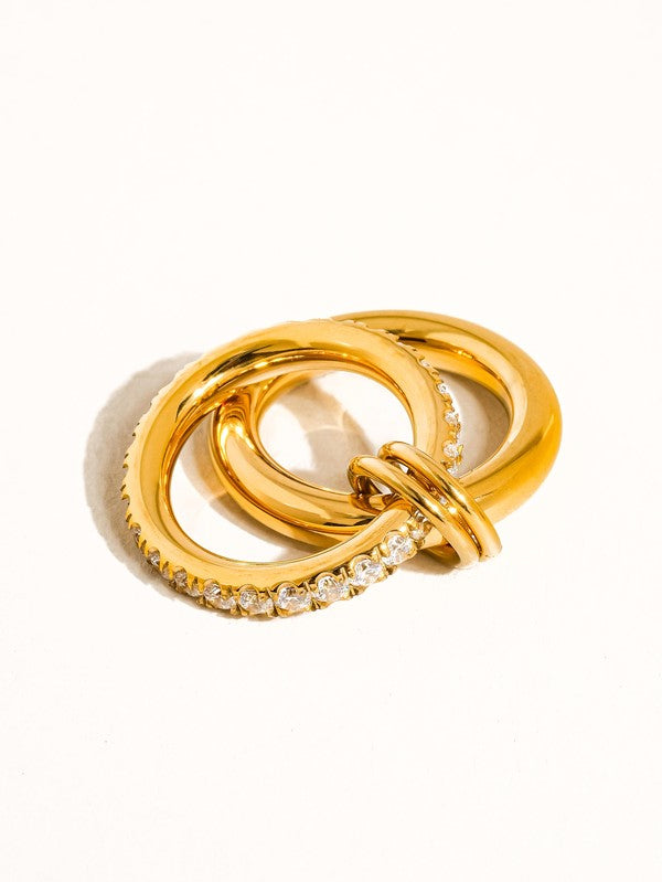 Double Hoop Ring