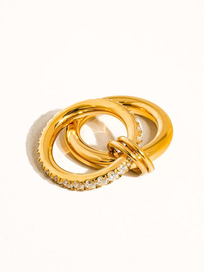 Double Hoop Ring