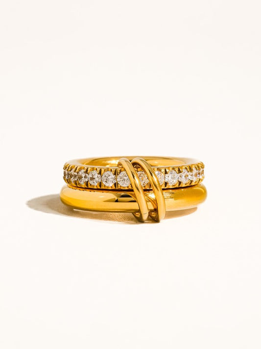 Double Hoop Ring
