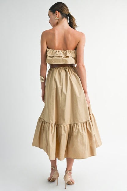 Ruffled Maxi Dress