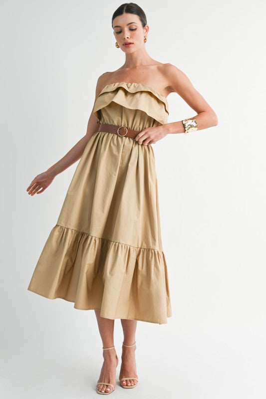 Ruffled Maxi Dress