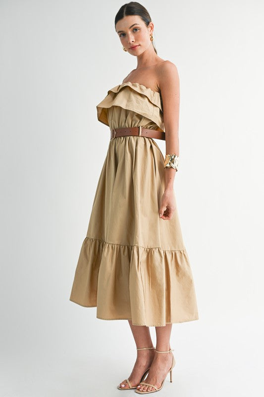 Ruffled Maxi Dress