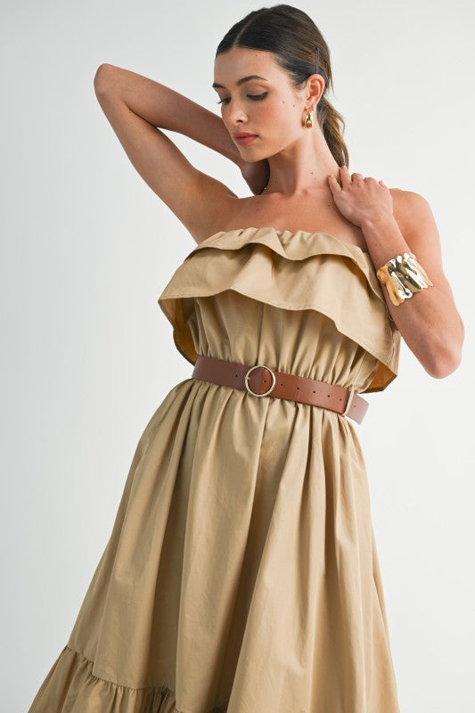 Ruffled Maxi Dress
