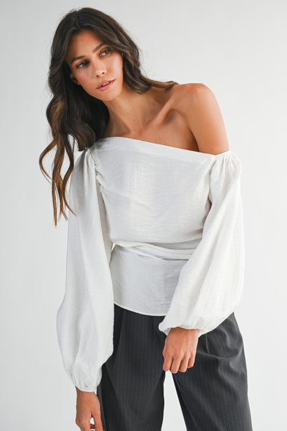 Balloon Sleeve Top