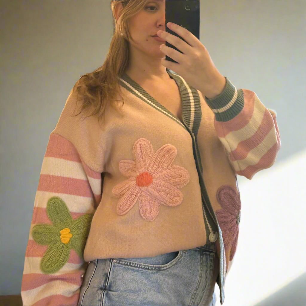 Flower Power Cardigan