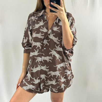 Mocha Leopard Set
