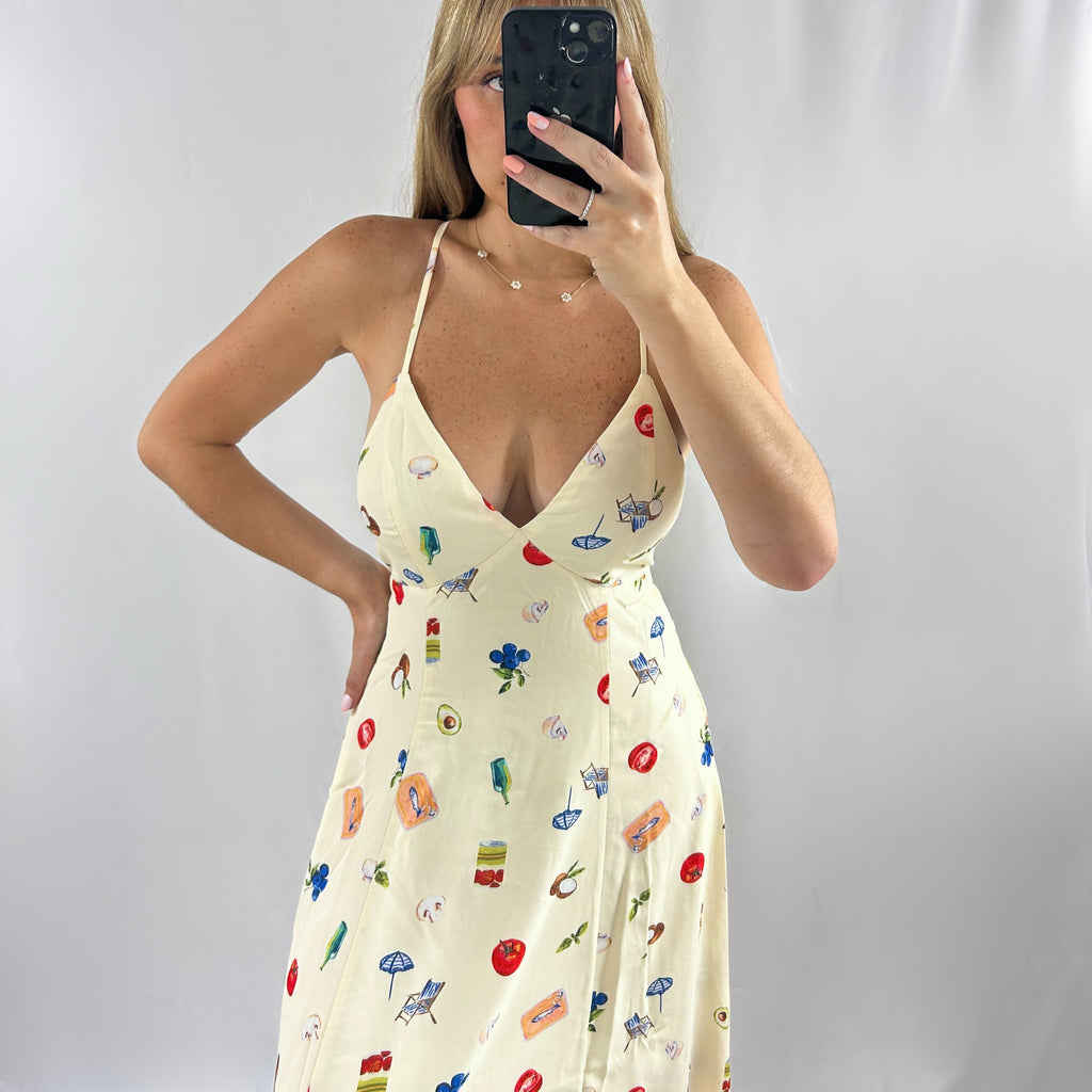Italian Summer Maxi Dress