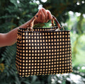 Handcrafted Tote (BLK/NAT)