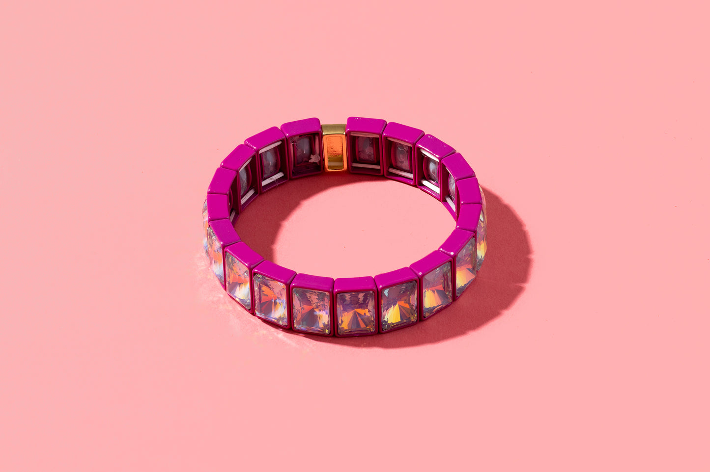 Estelle Dark Pink + Gray