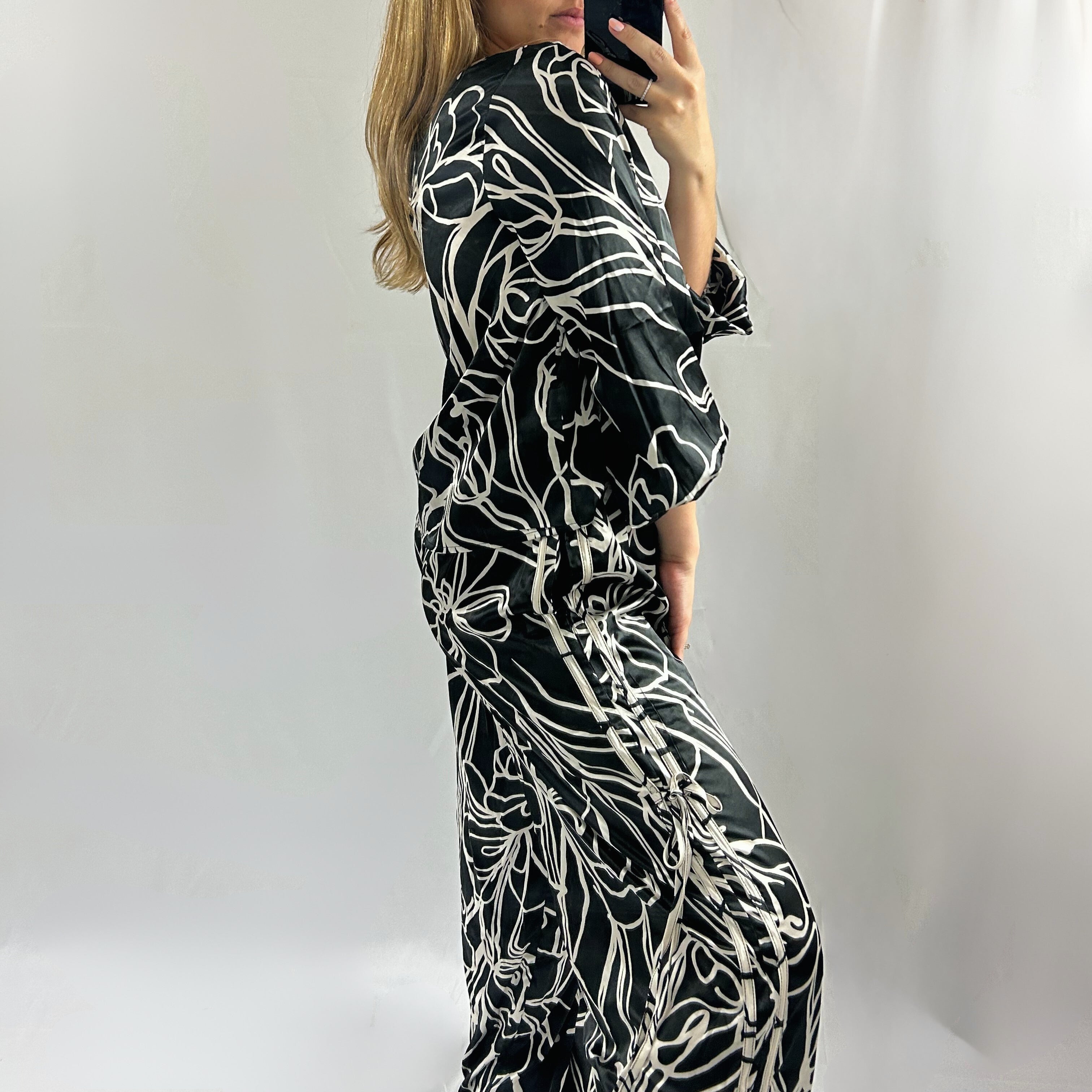 Front Tie Top and Pant Set