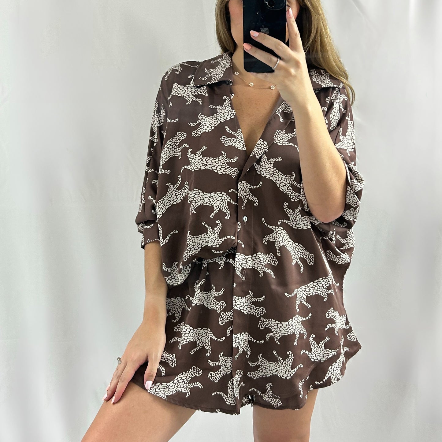 Mocha Leopard Set
